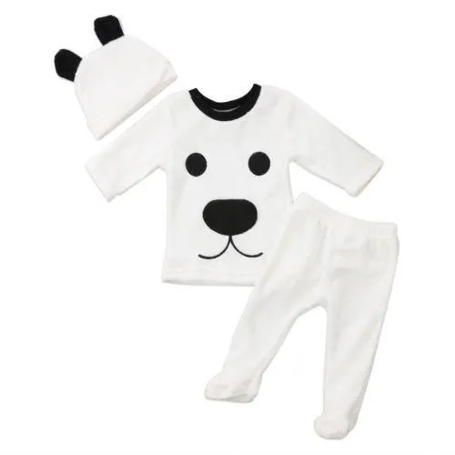 3 piece 'Polar Bear' Outfit