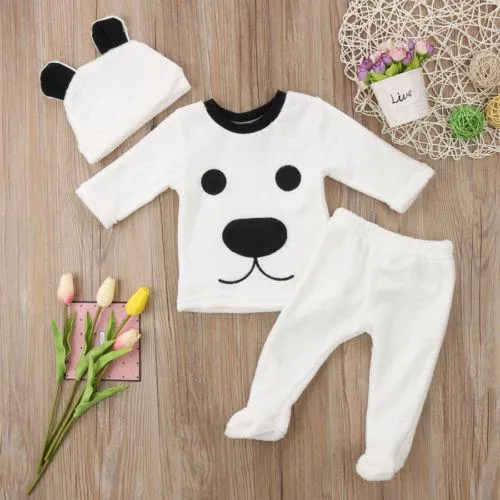 3 piece 'Polar Bear' Outfit