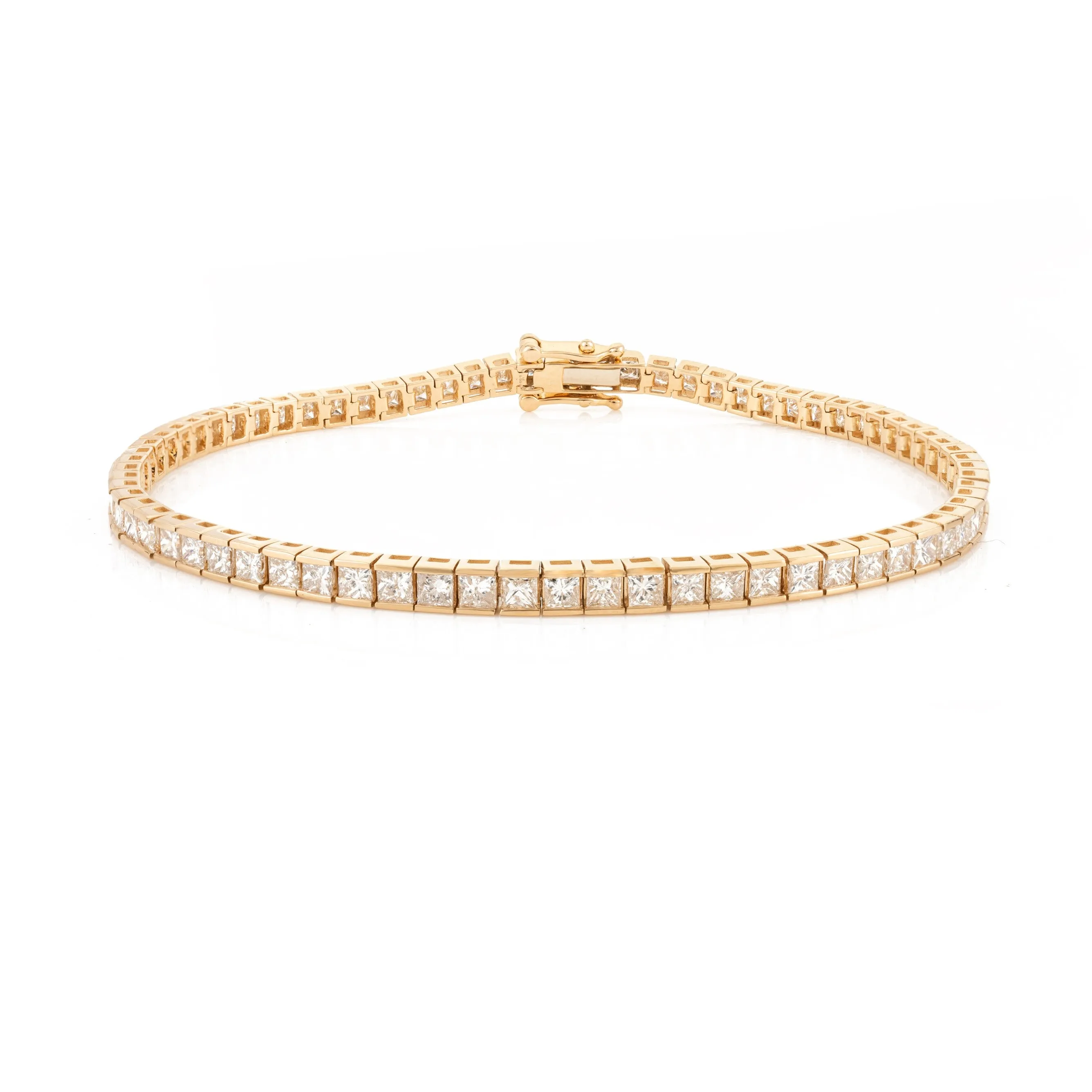 4.42 Carat Diamond Tennis Bracelet