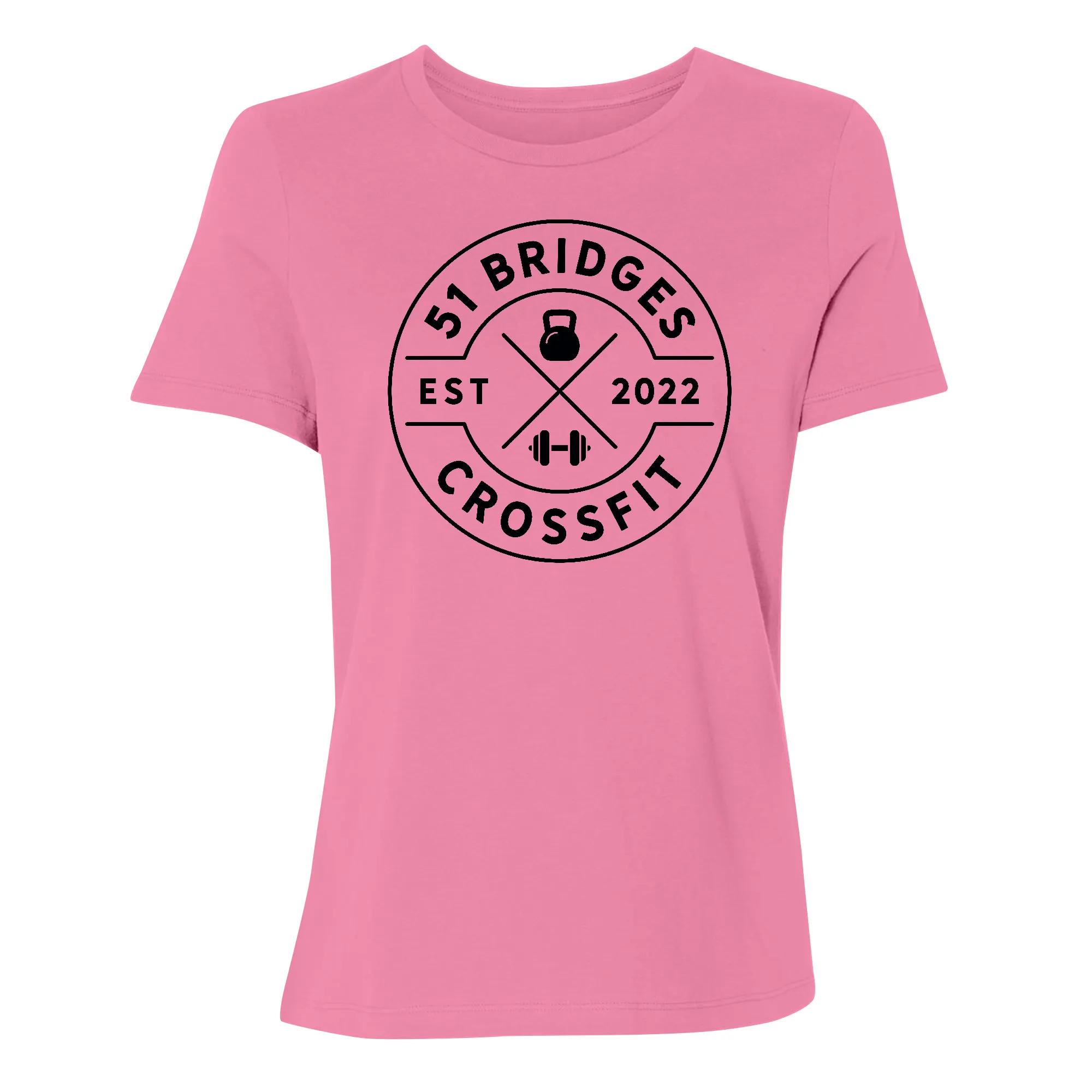 51 Bridges CrossFit Round Womens - T-Shirt