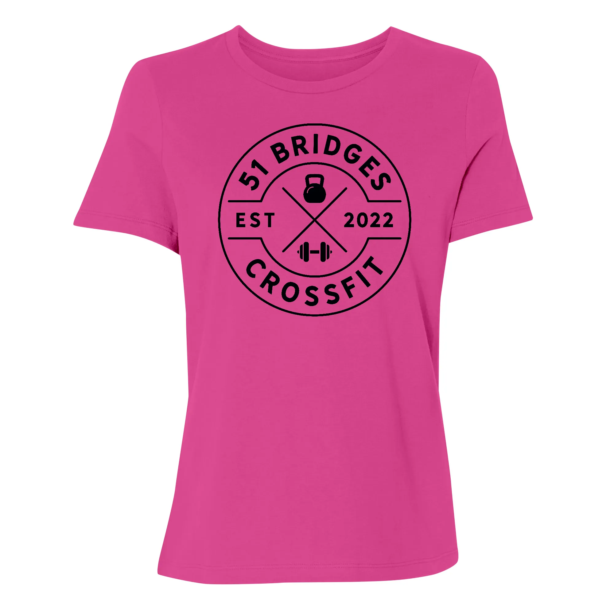 51 Bridges CrossFit Round Womens - T-Shirt