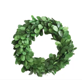 6" Preserved Boxwood Wreath