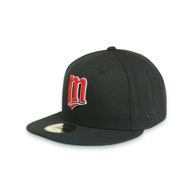 [70693417] Minnesota Twins 40 Anniversary Black 59FIFTY Men's Fitted Hat