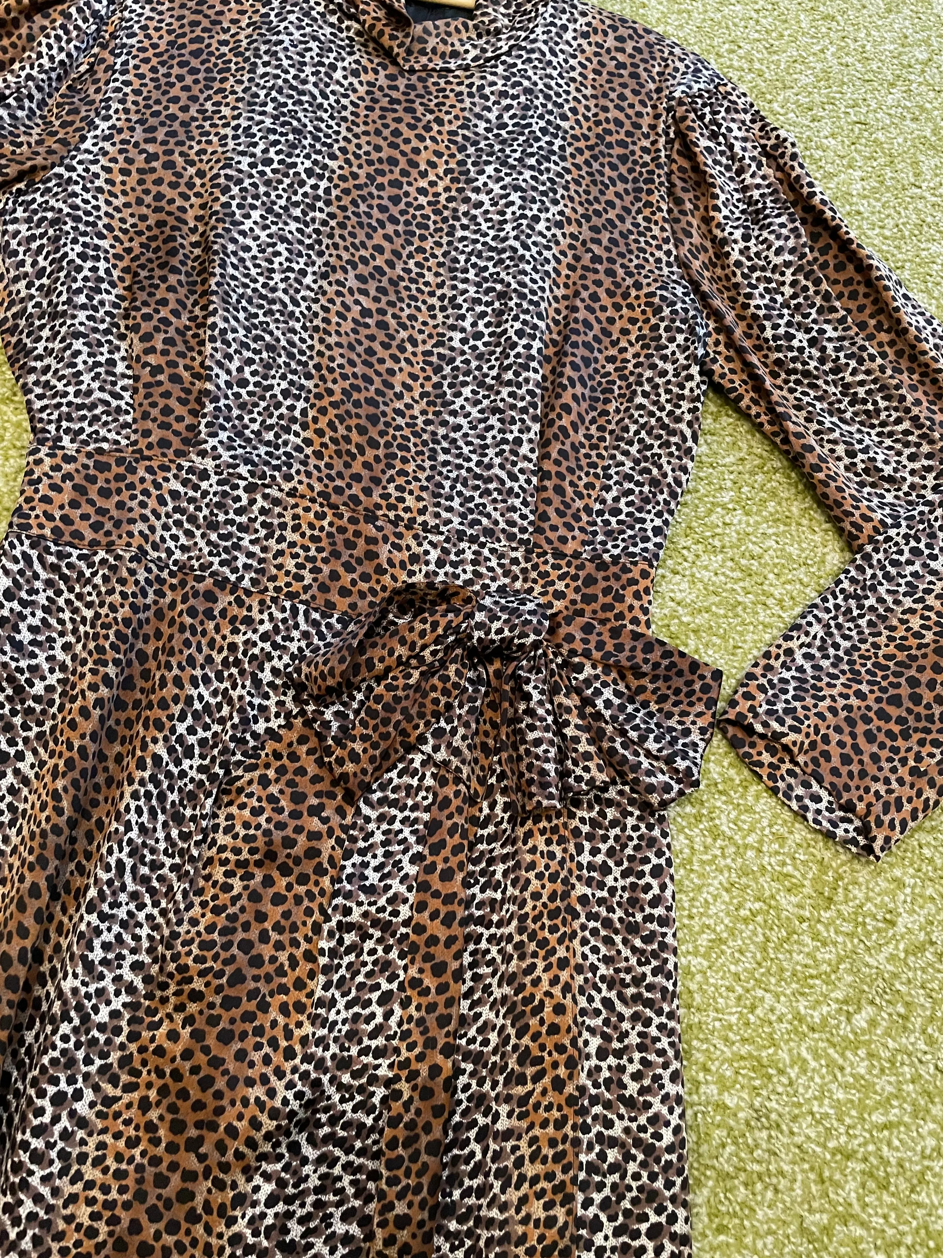 Animal Print Dress