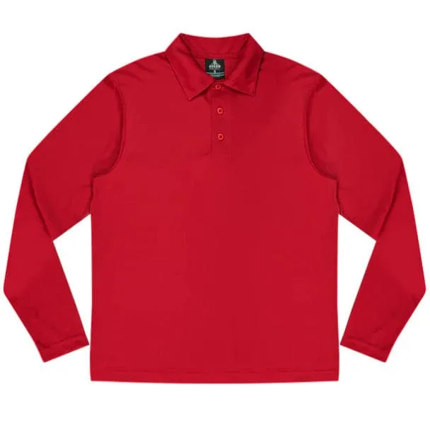 Aussie Pacific Botany Kids Long Sleeve Polo Shirt 3316