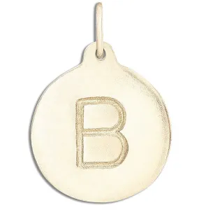 B Alphabet Charm