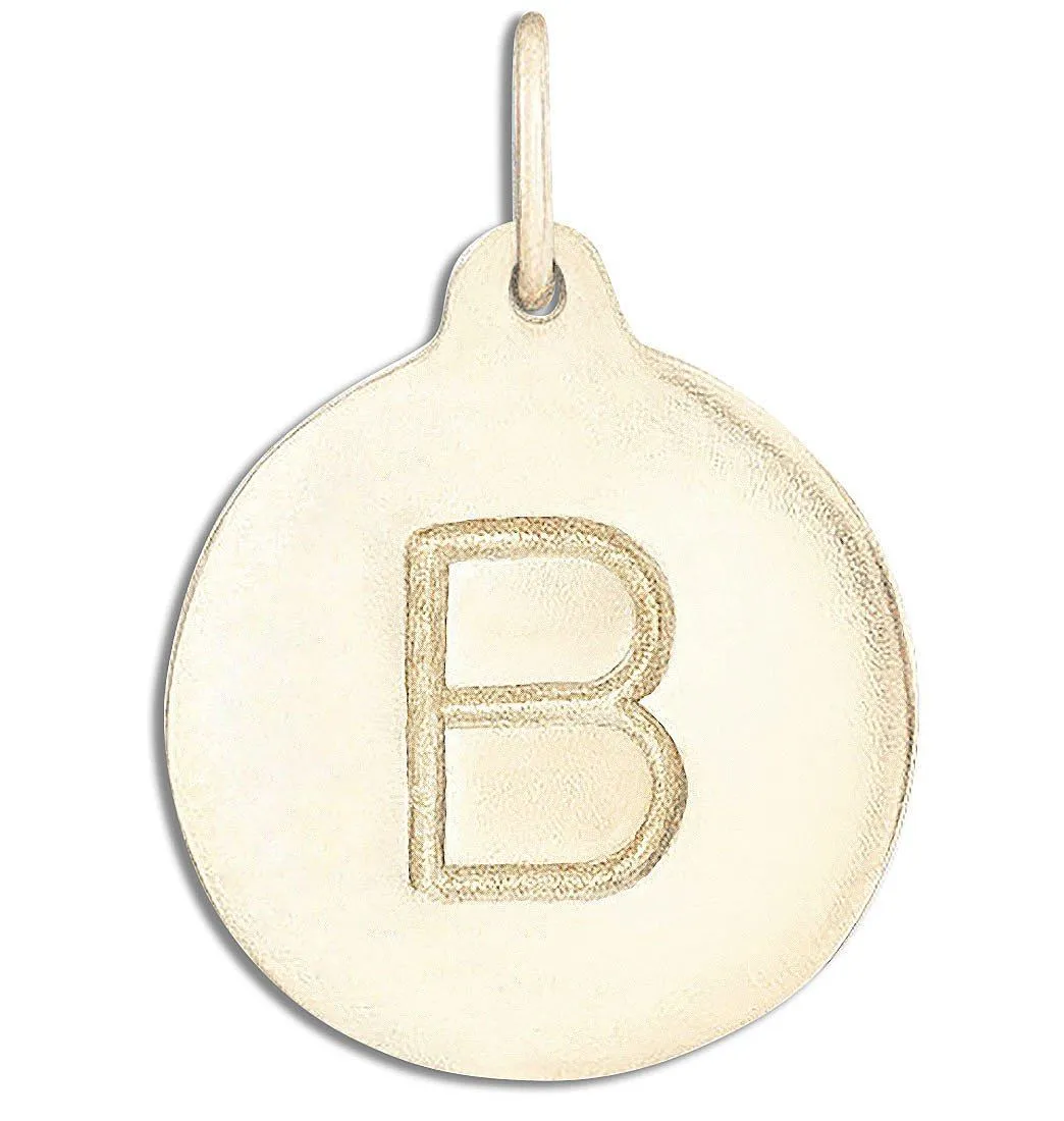 B Alphabet Charm