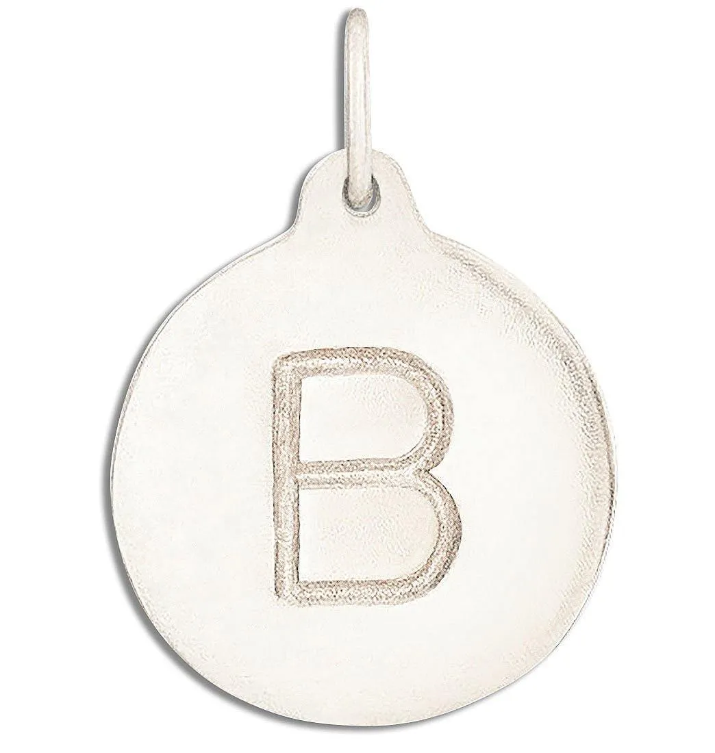 B Alphabet Charm