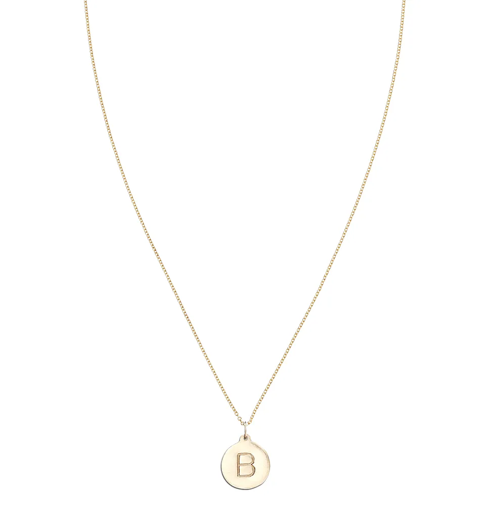 B Alphabet Charm