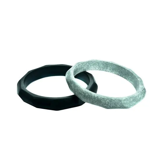 Barcelona- Double Resin Bangle Set