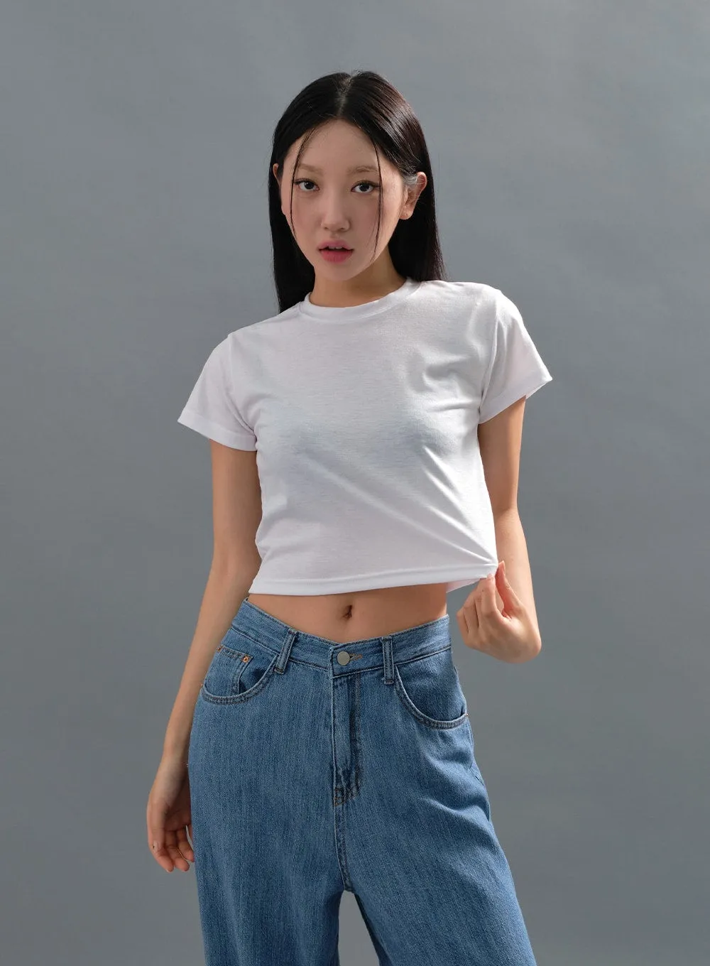 Basic Cropped T-Shirt CJ17