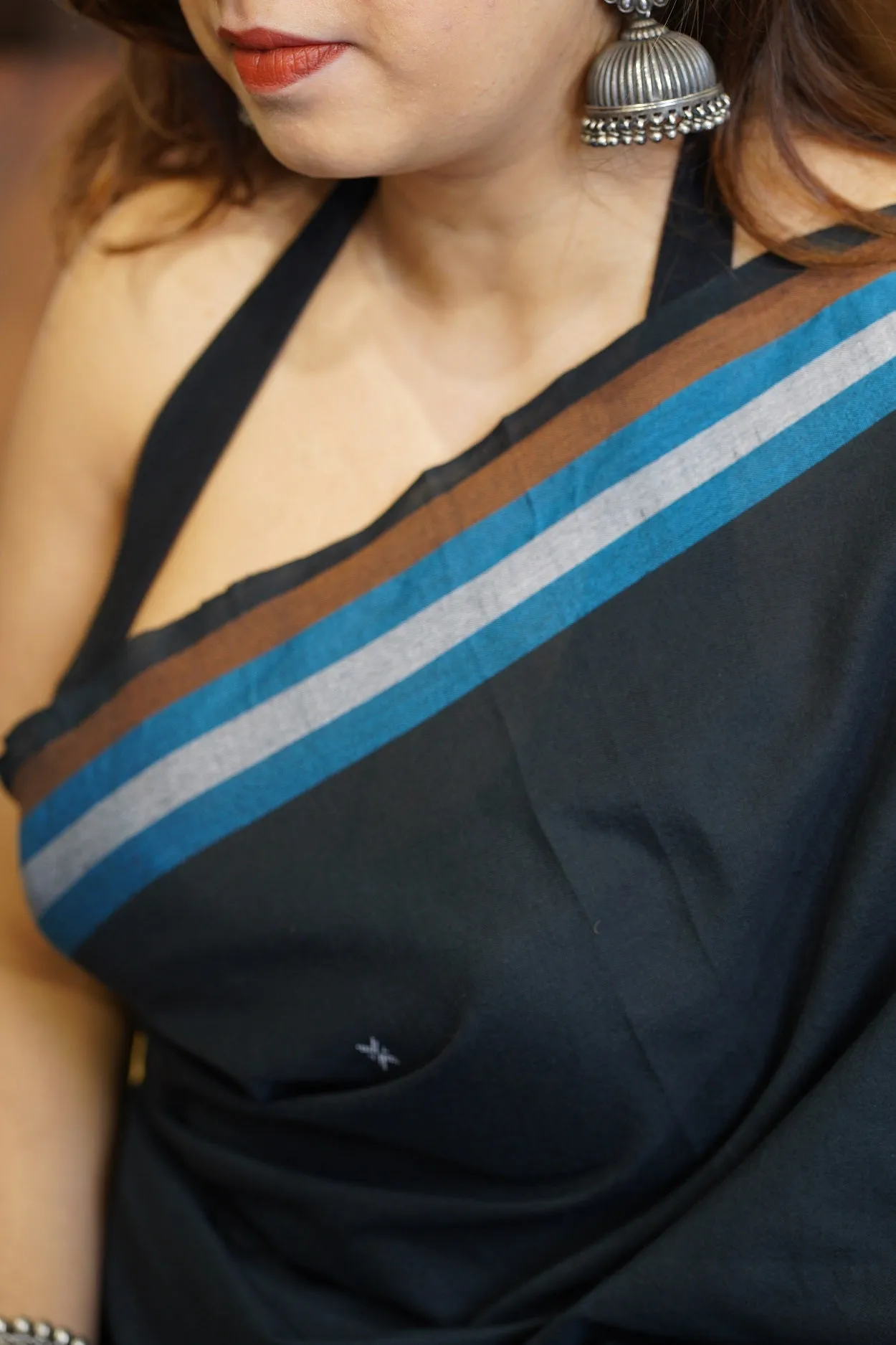 Bhujodi Handwoven Cotton Saree