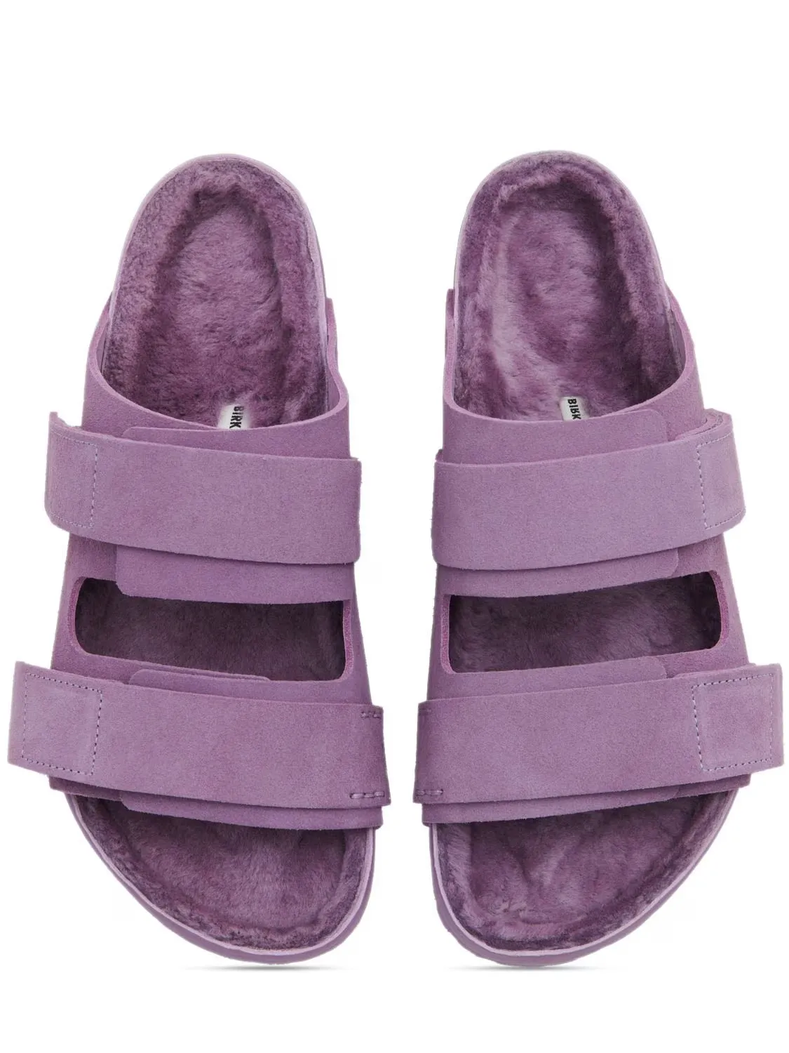 BIRKENSTOCK TEKLA UJI SUEDE SANDAL PURPLE