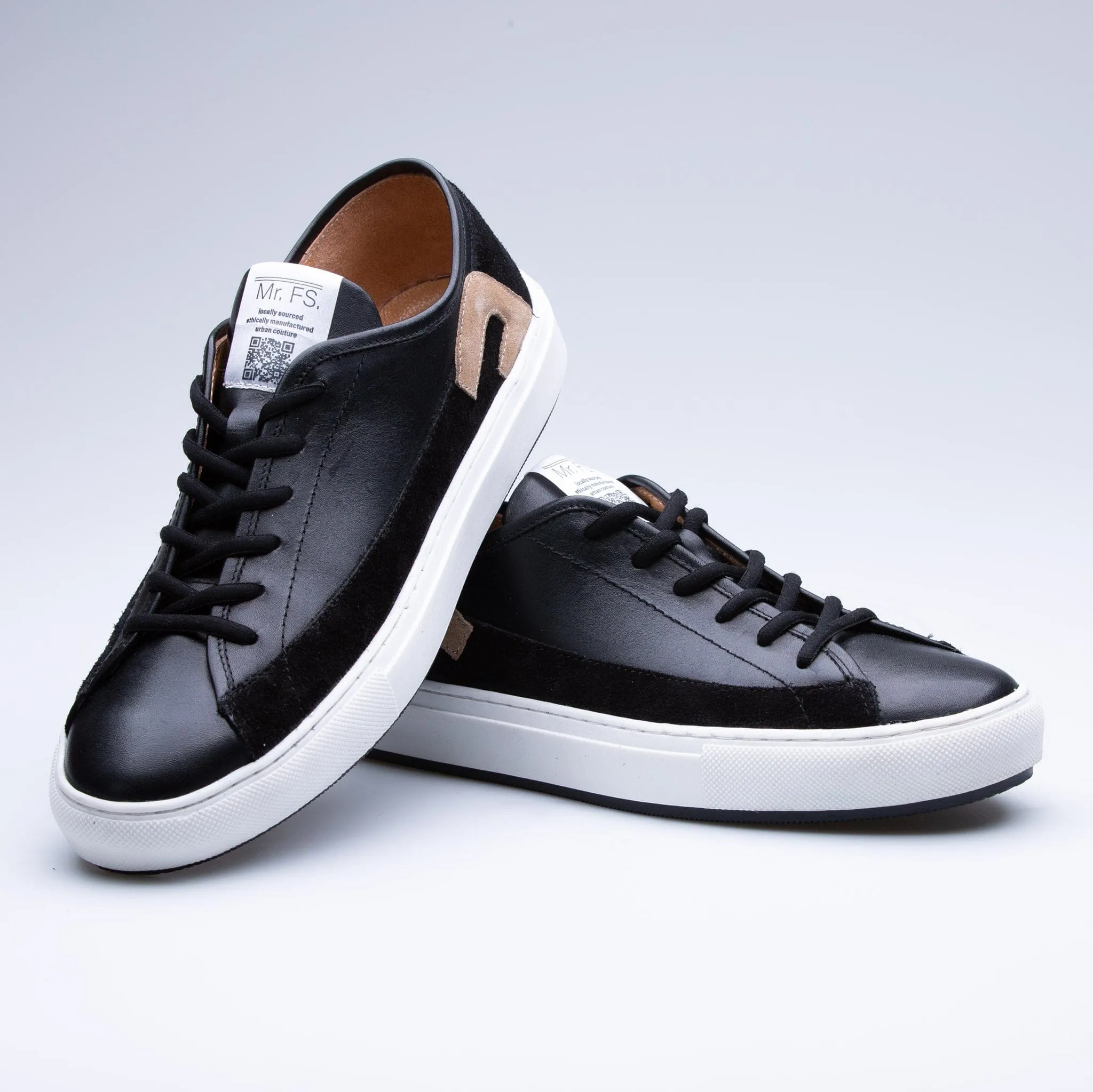 Black Gustav Casual Shoes