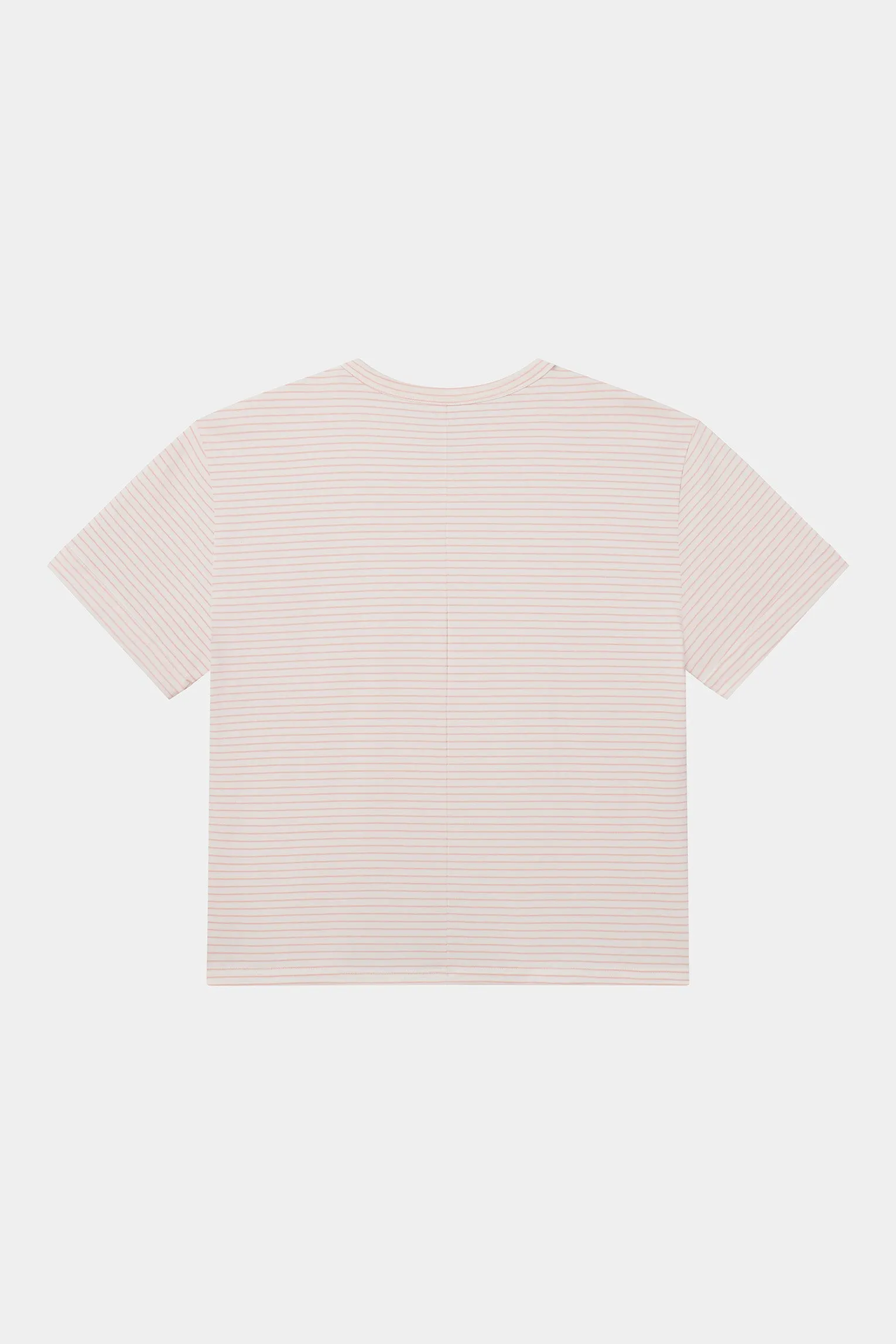 BOIFRIEND T-SHIRT IN PINK STRIPE