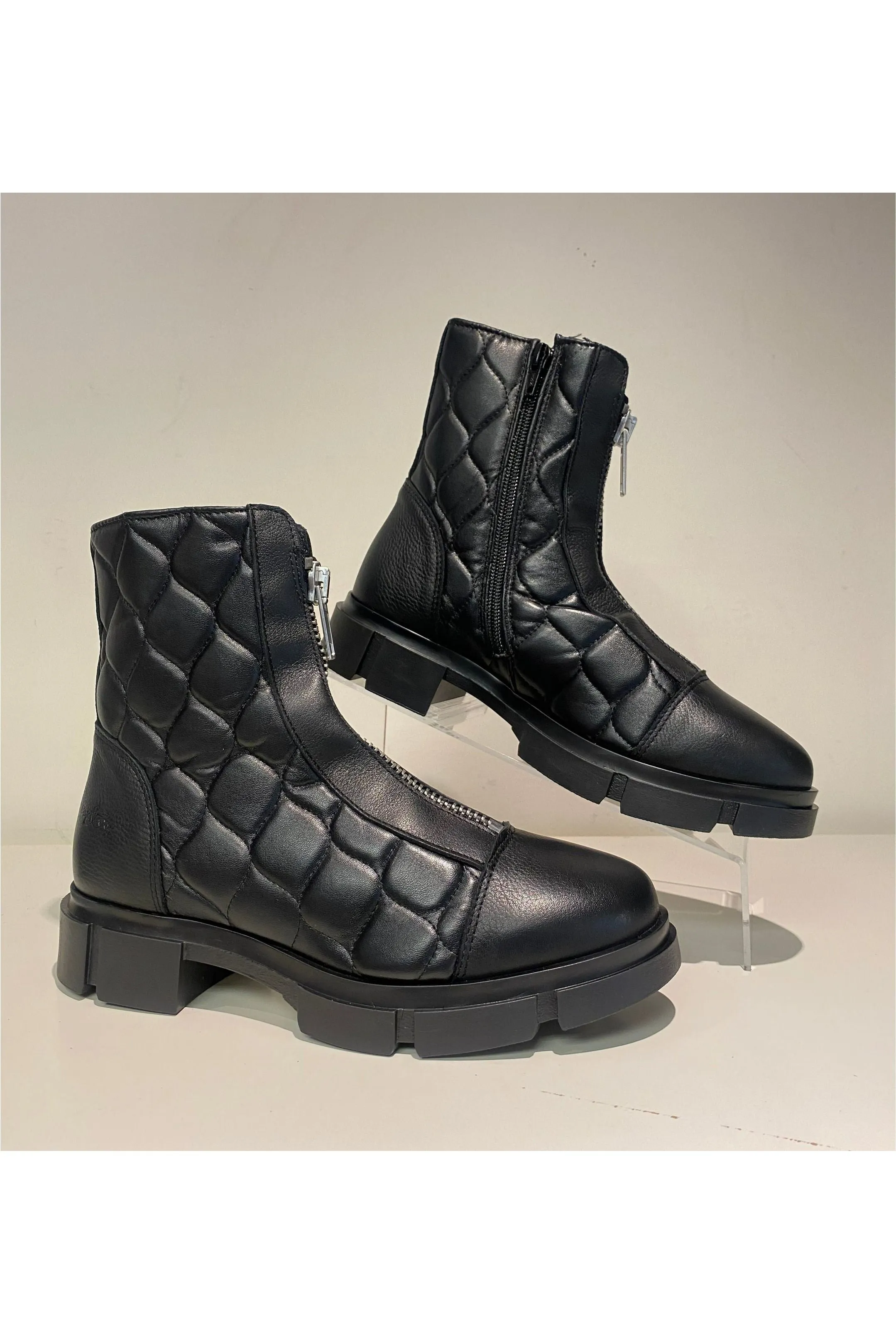 Bos & Co Quilted Waterproof Ankle Boot - Style Lane