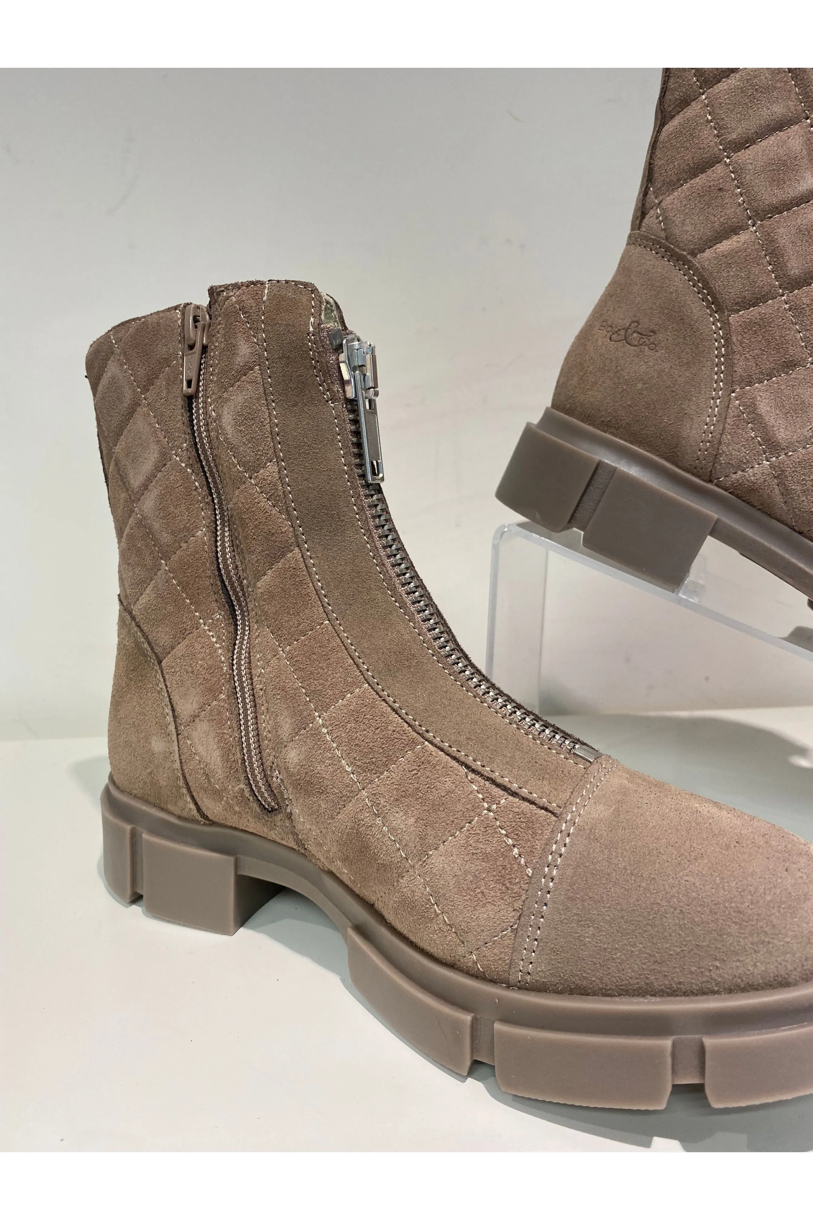 Bos & Co Quilted Waterproof Ankle Boot - Style Lane