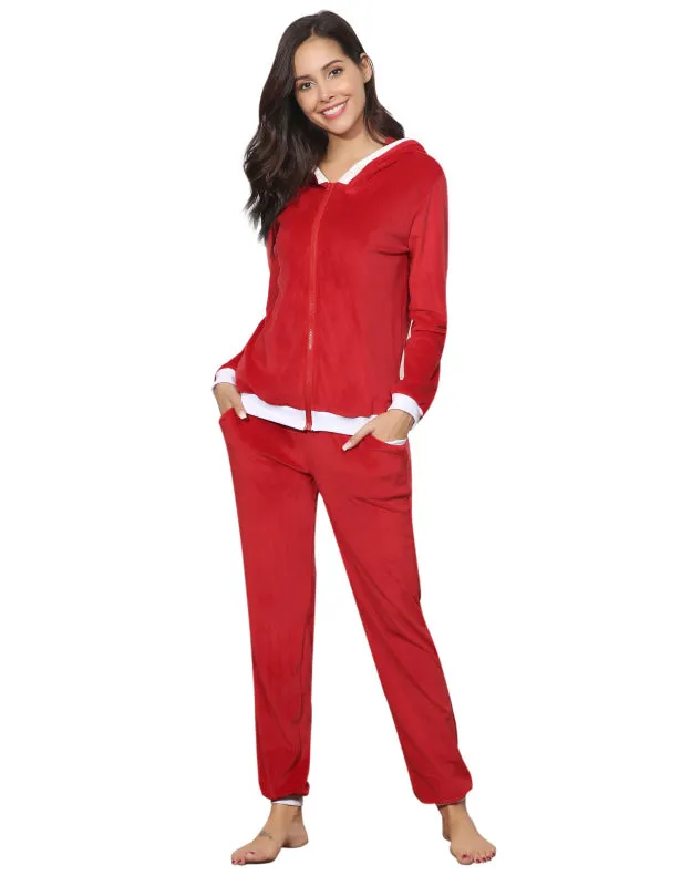 Casual/ Comfortable And Stylishwomen&#39;S Velvet Suit