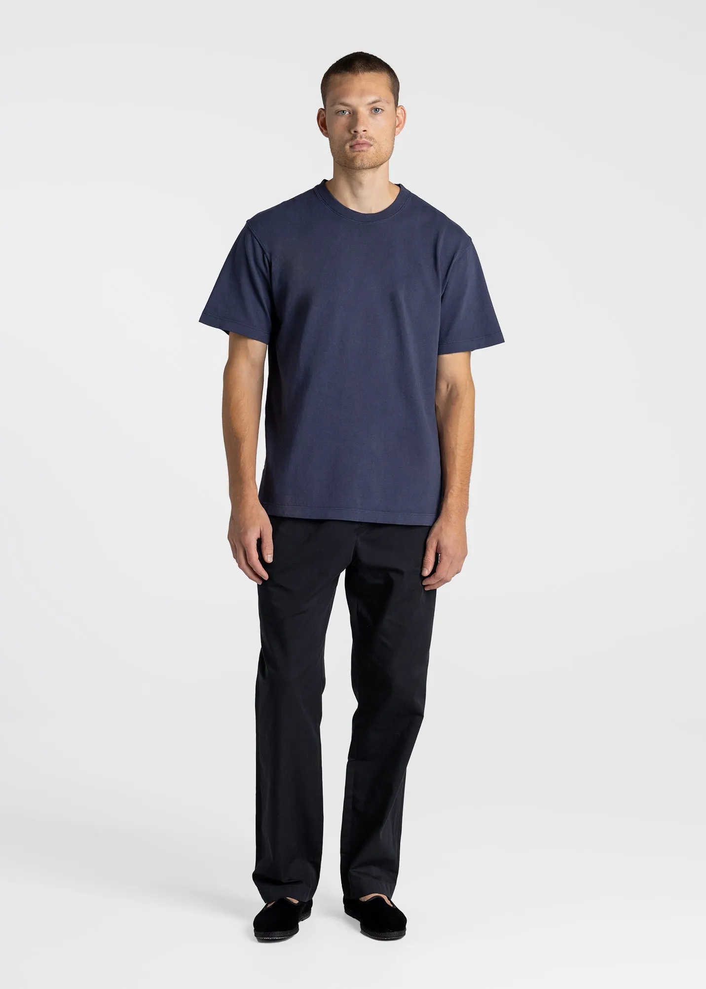 Casual T-Shirt Washed Navy