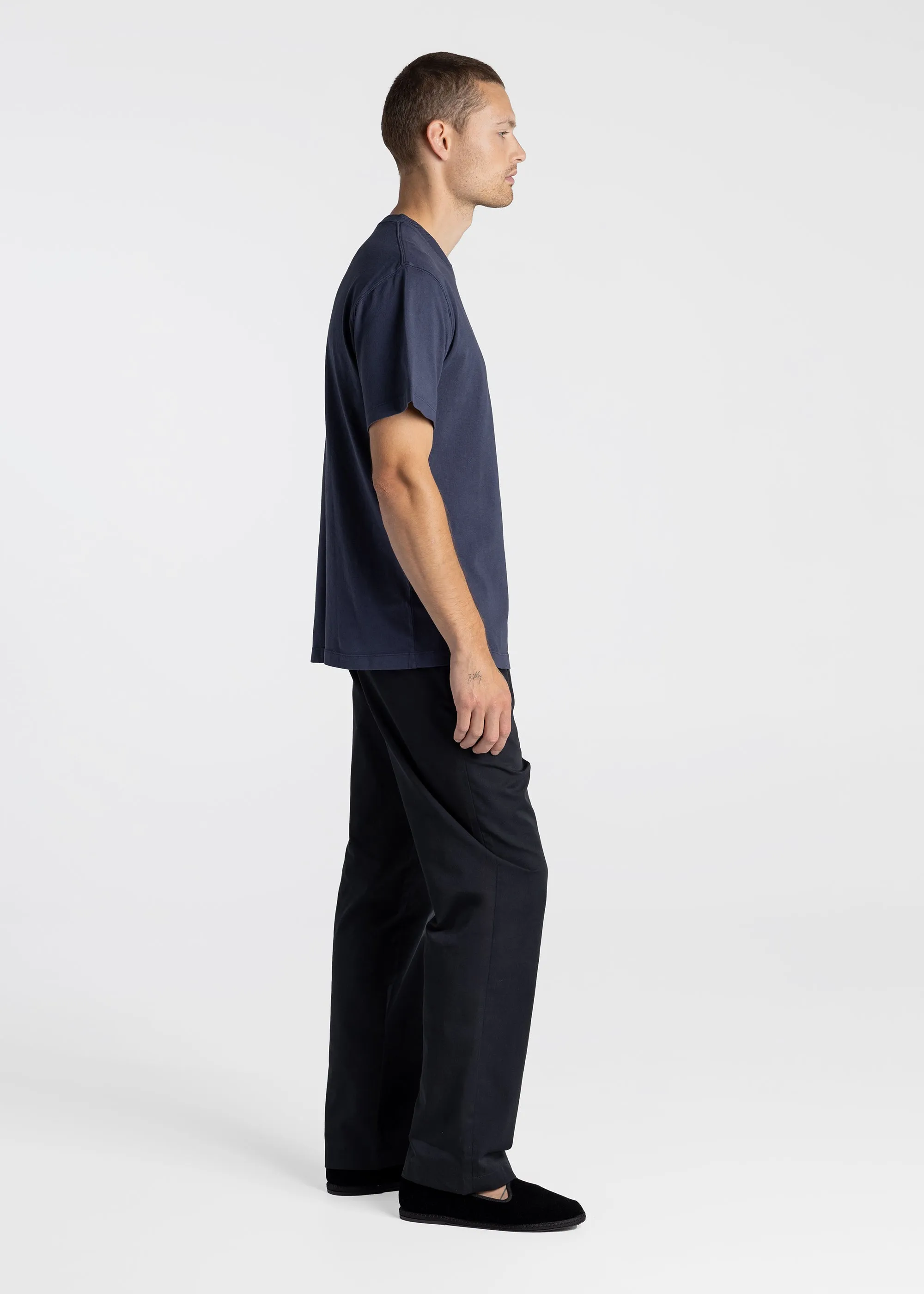 Casual T-Shirt Washed Navy