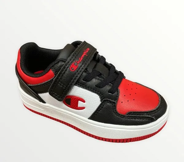 Champion Rebound 2.0 children's sneakers shoe S32259-CHA-KK002 black white red