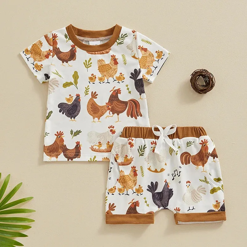 CHICKENS Summer Outfit