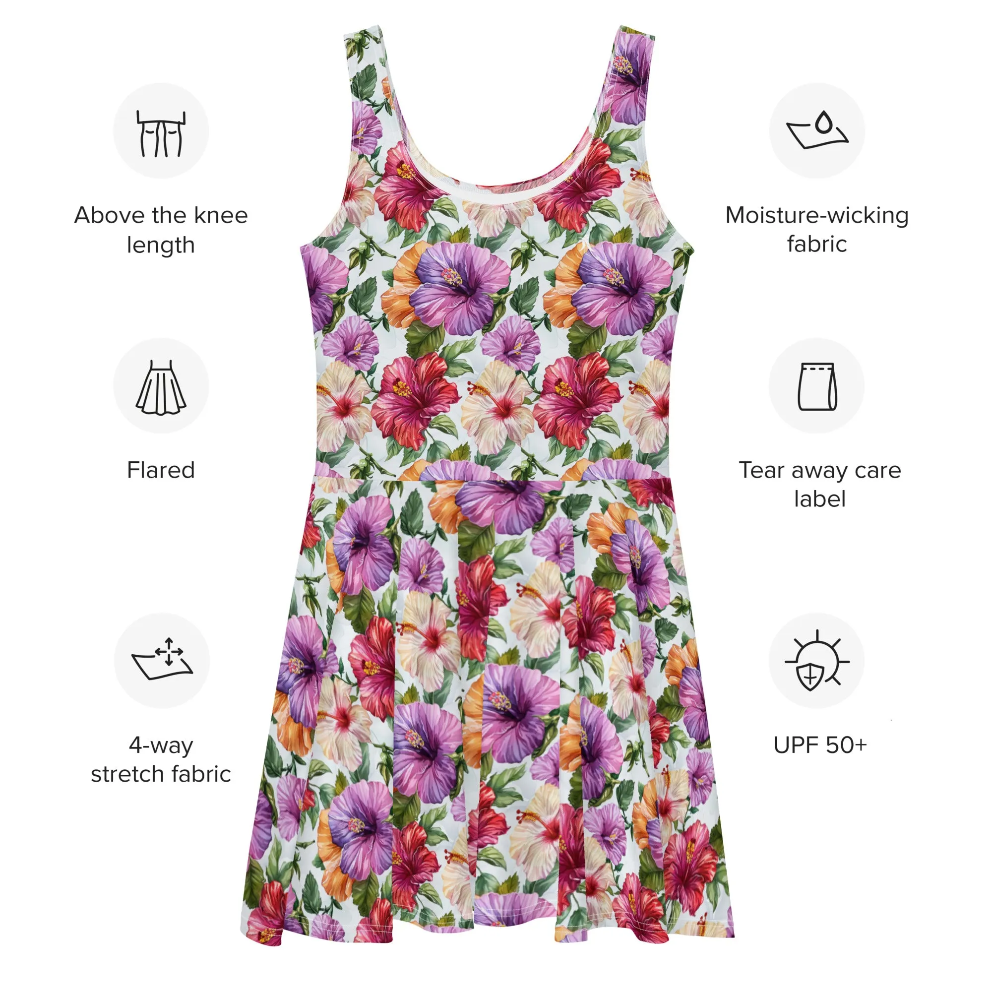 Colorful Bouquet Travel Dress