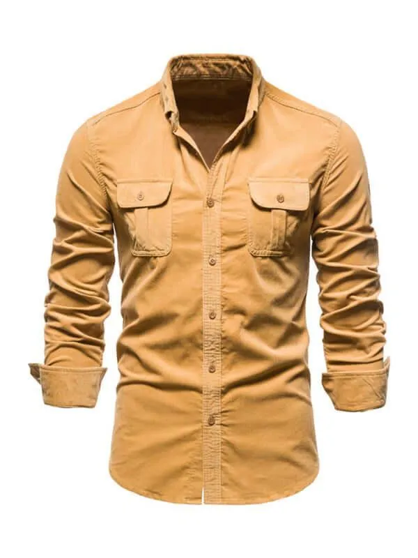 Corduroy Slim Fit Shirt