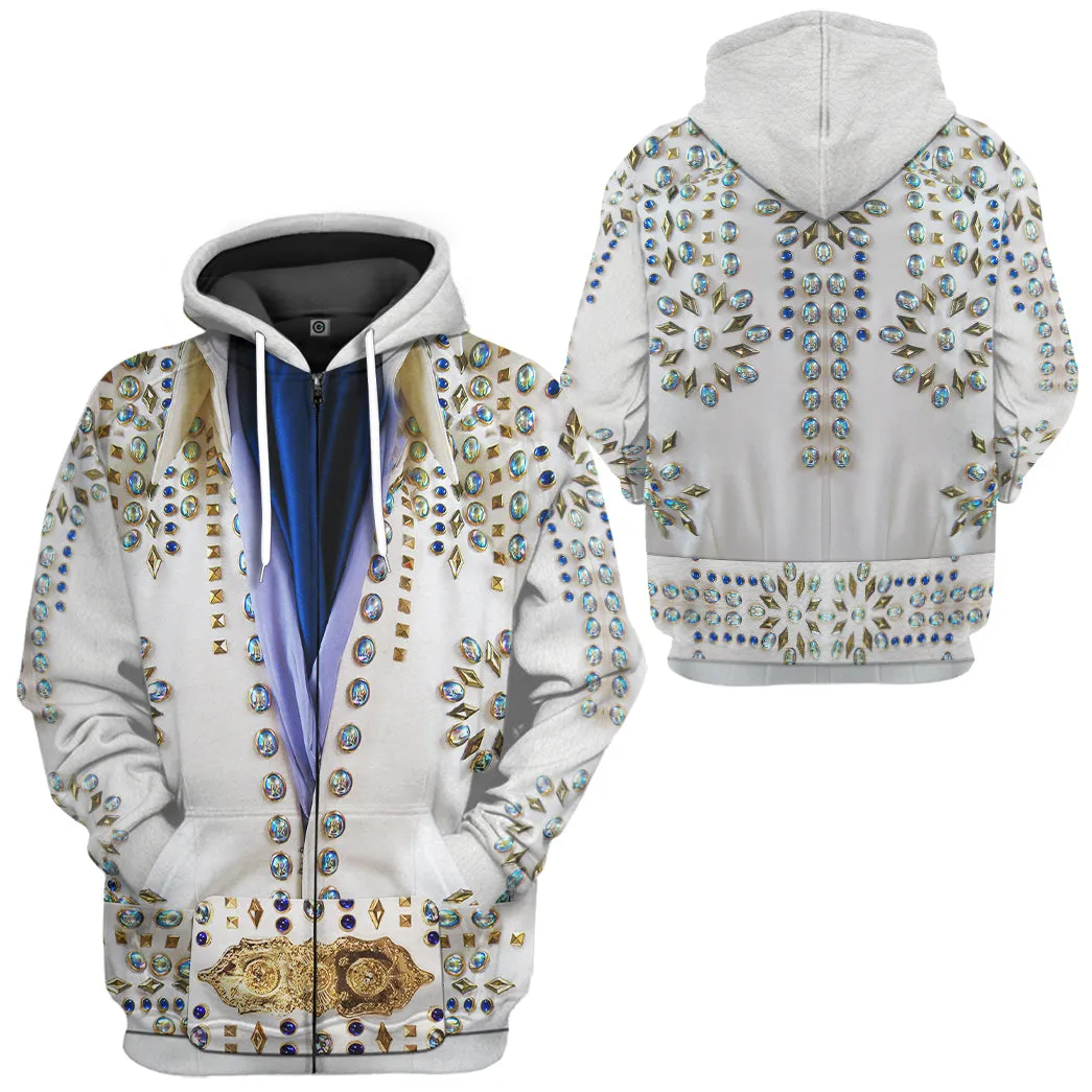 ELV PRL Snowflake suit Custom Tshirt Hoodie Apparel