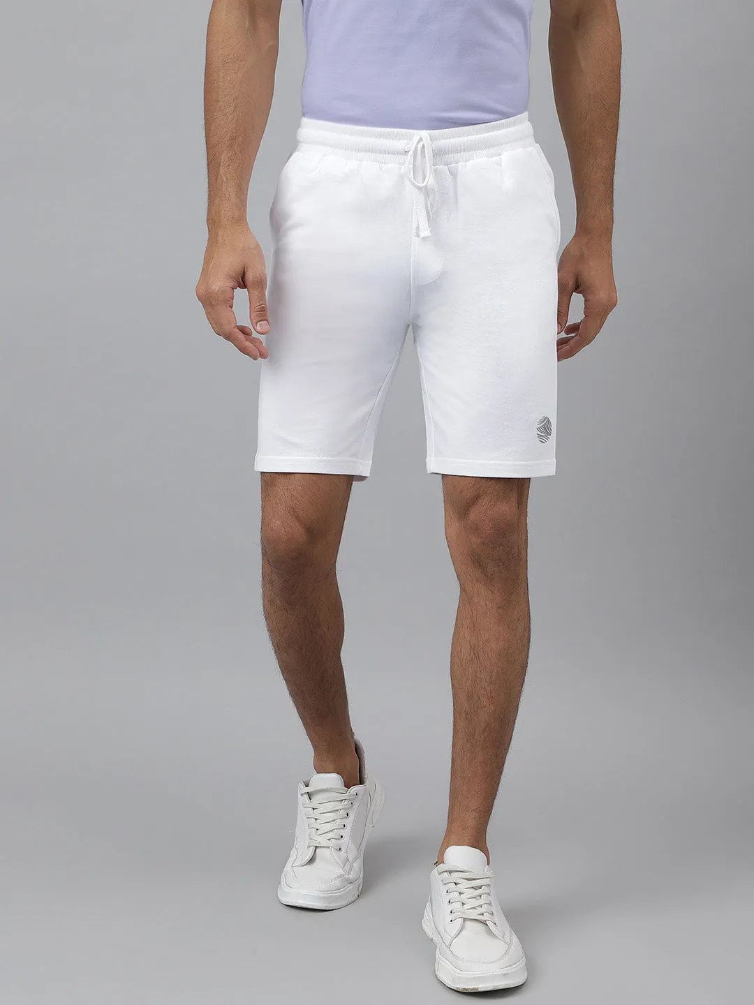 Essential 100% Cotton White Shorts - Edge