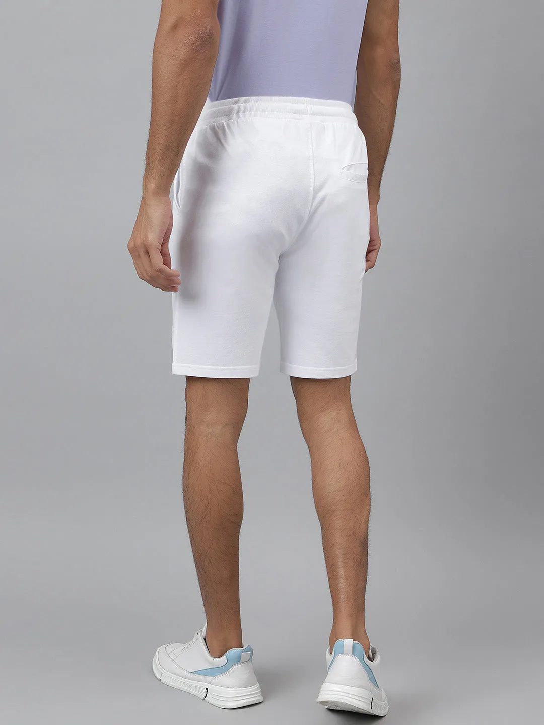 Essential 100% Cotton White Shorts - Edge