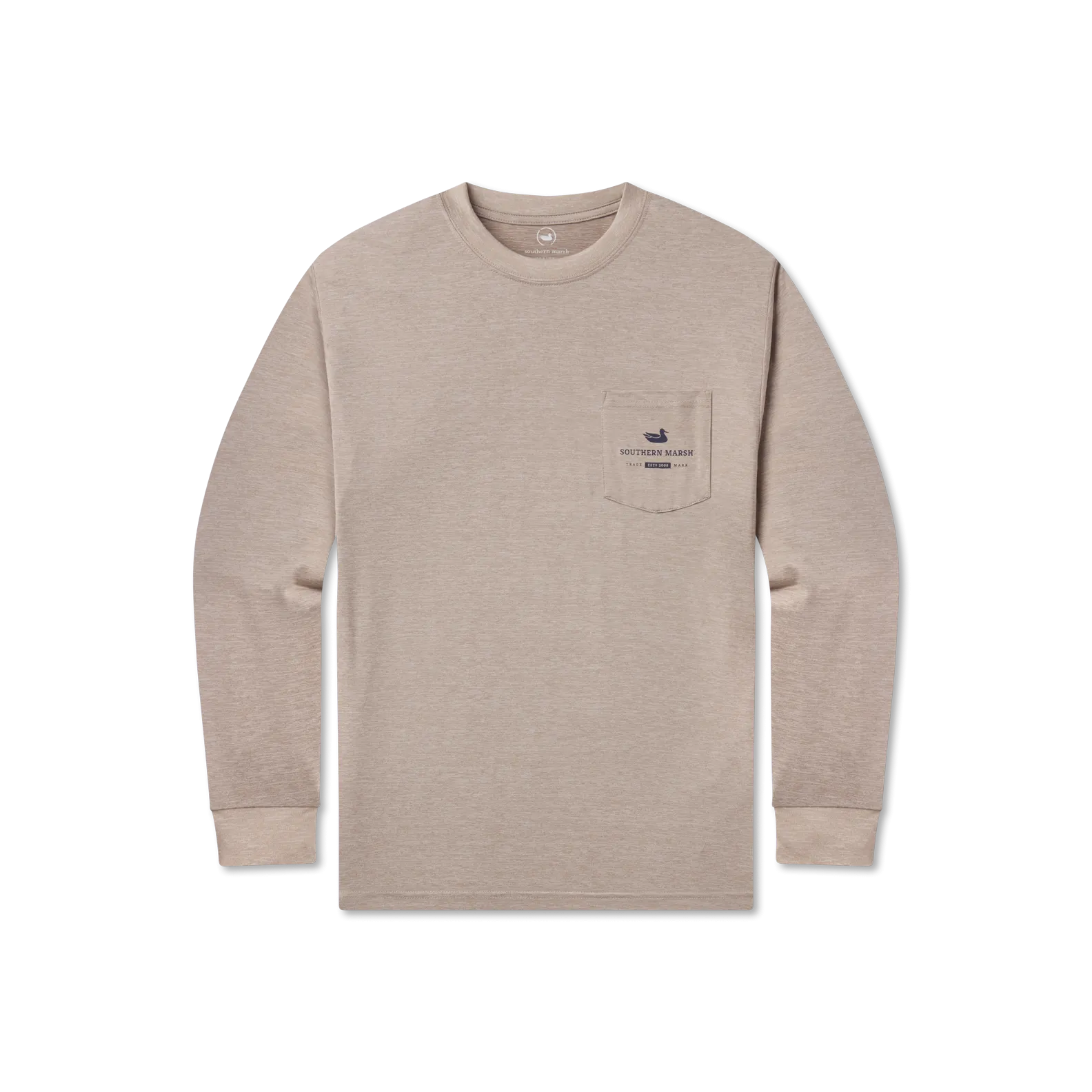 FieldTec™ Heathered Performance Tee - Speckled Sunset - Long Sleeve