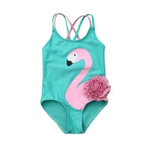 FLAMINGO Turquoise Swimsuit