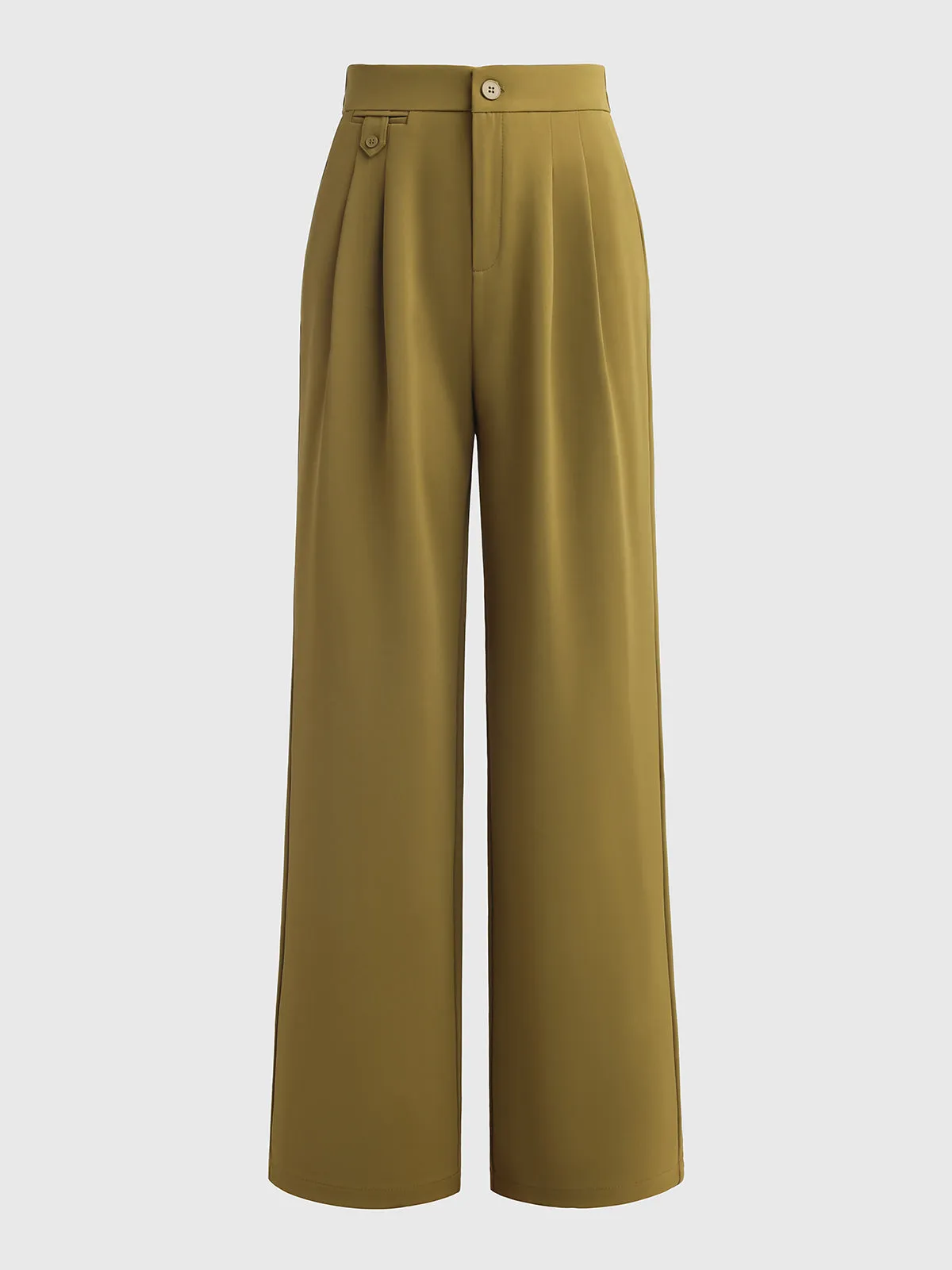 Flowy High-Waisted Palazzo Wide-Leg Pants