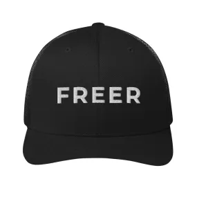 FREER TRUCKER CAP - BLACK