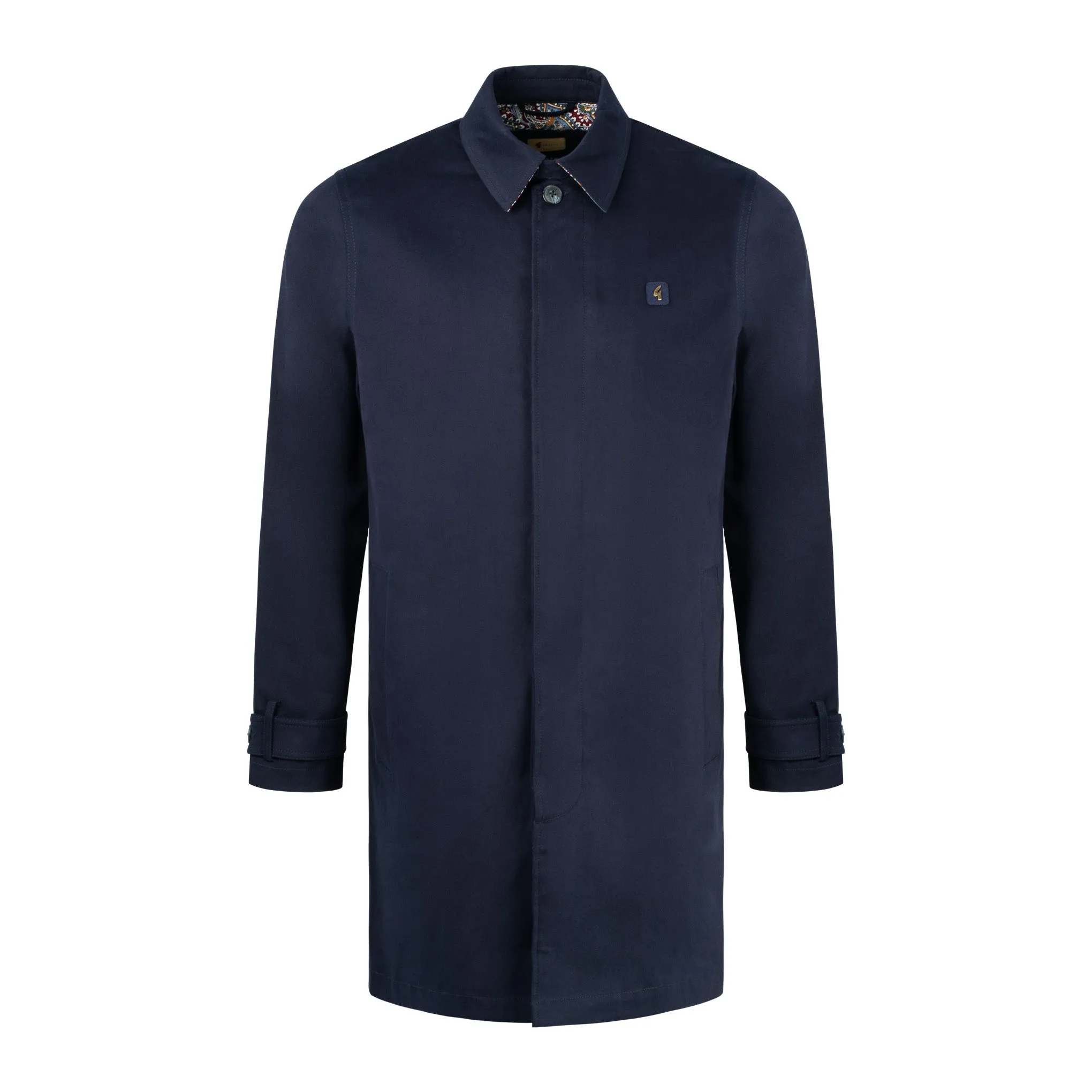 Gabicci Vintage Houghton Mac Jacket Navy