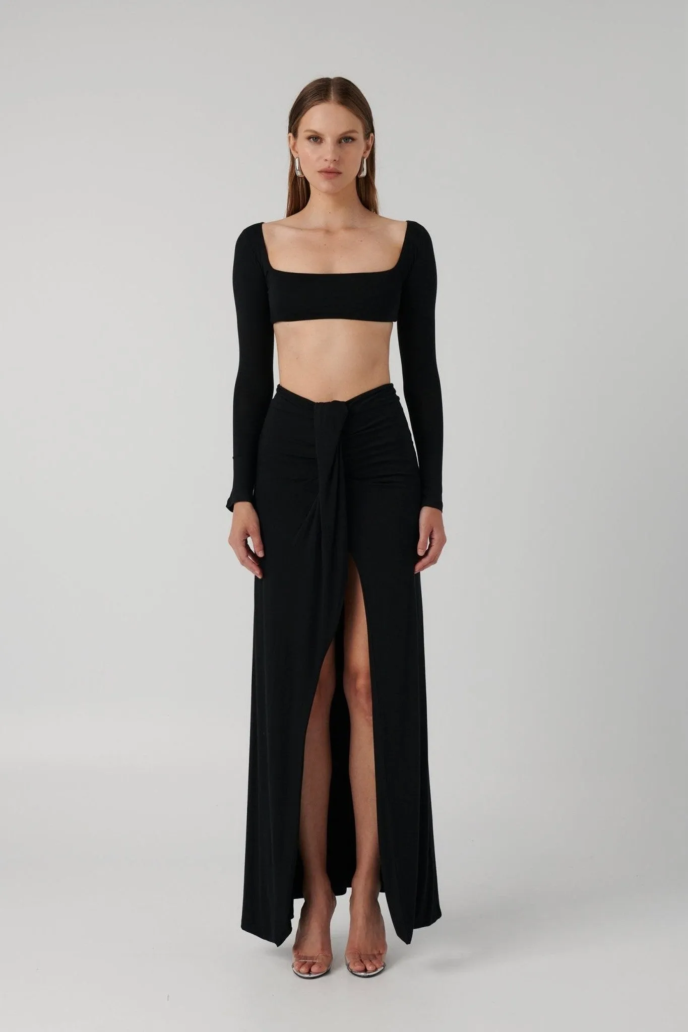 Gillian Maxi Skirt - Black