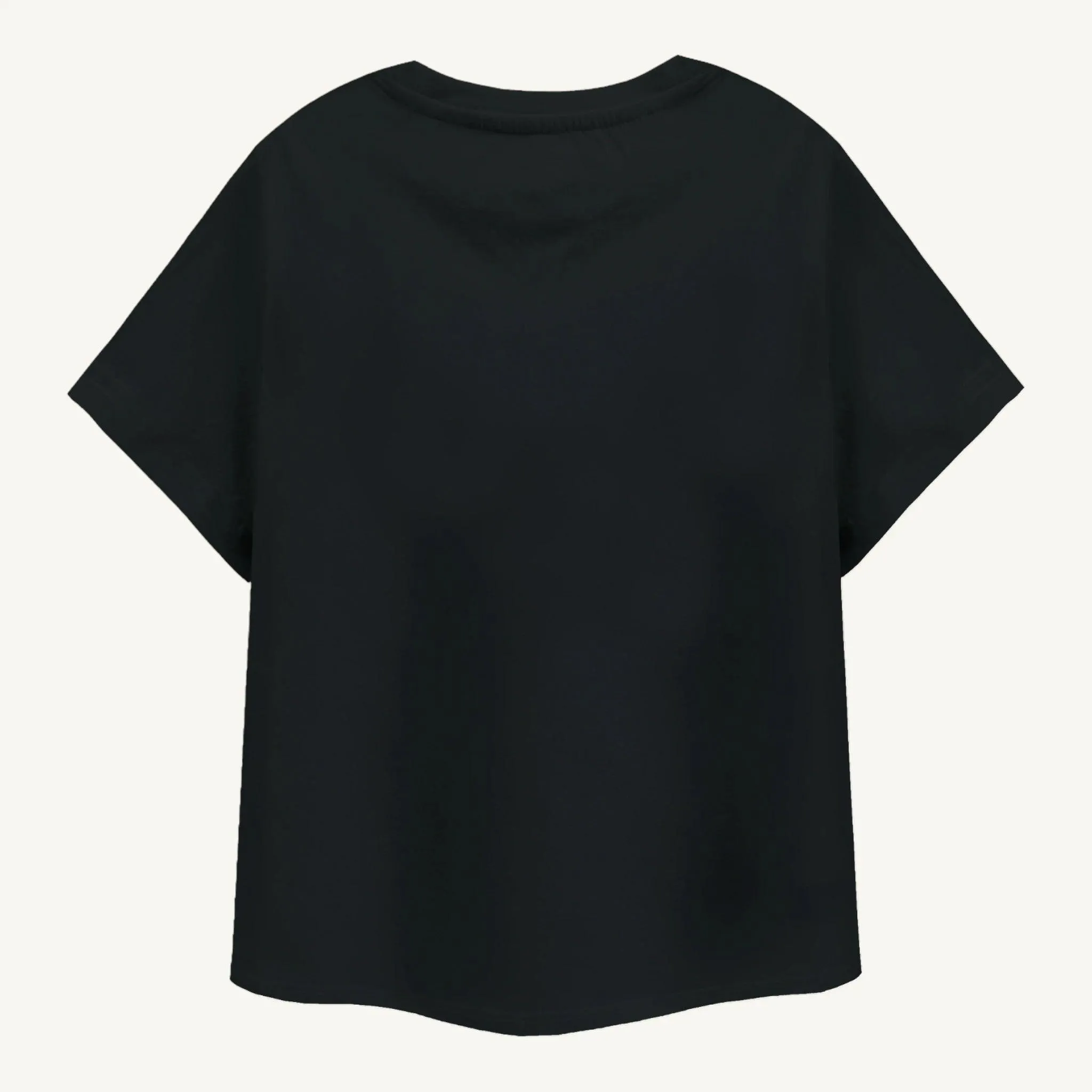 Girls Roro Oversize T-shirt - Black