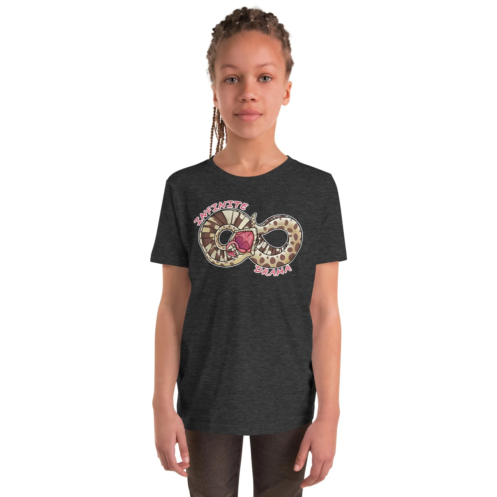 Hognose Snake Youth T-Shirt, Infinite Drama Kids Apparel