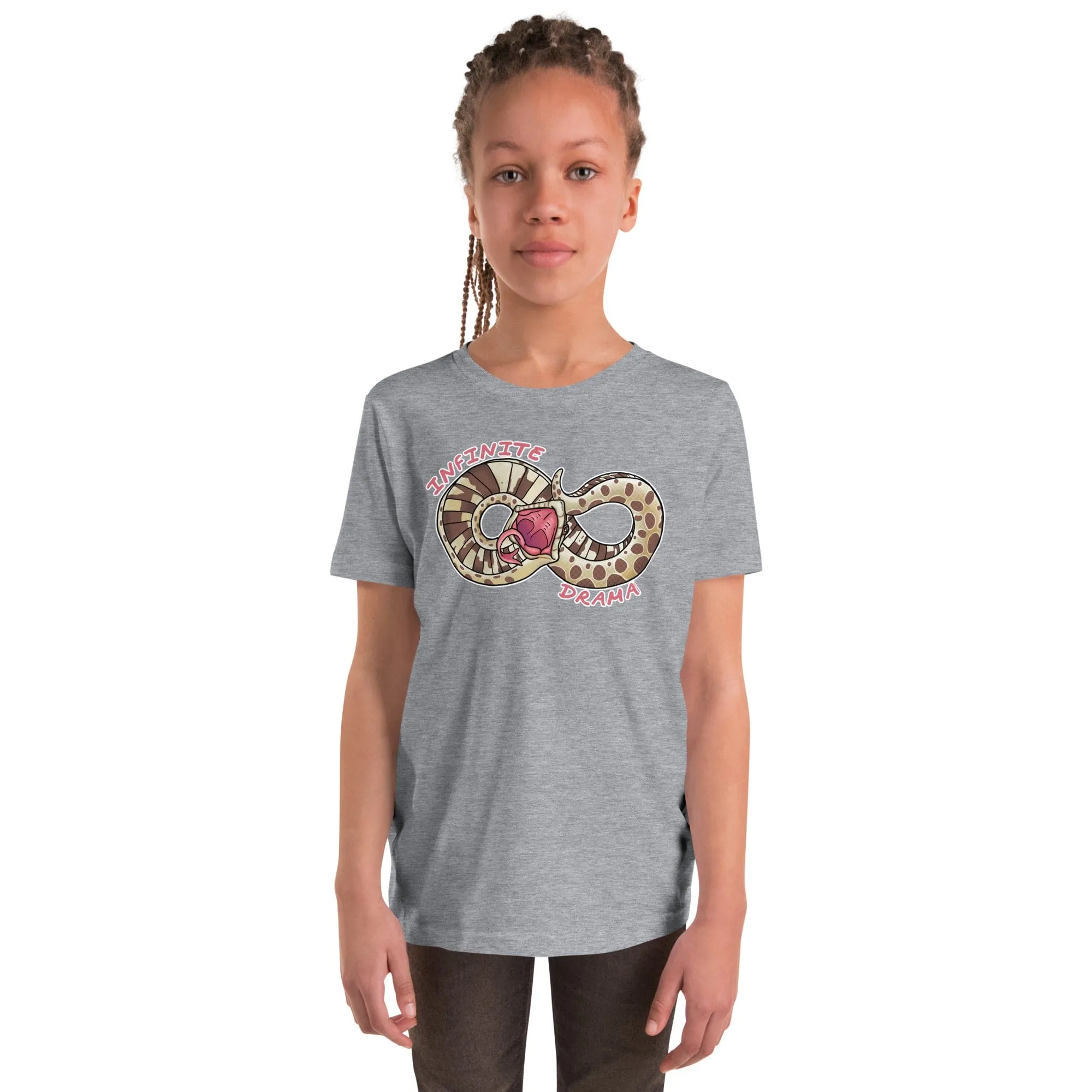 Hognose Snake Youth T-Shirt, Infinite Drama Kids Apparel