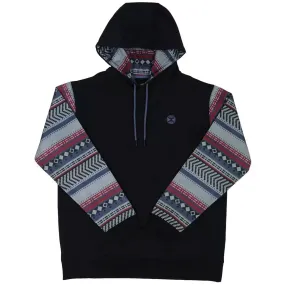 'Hooey' Men's Parker Hoody - Black / Multi