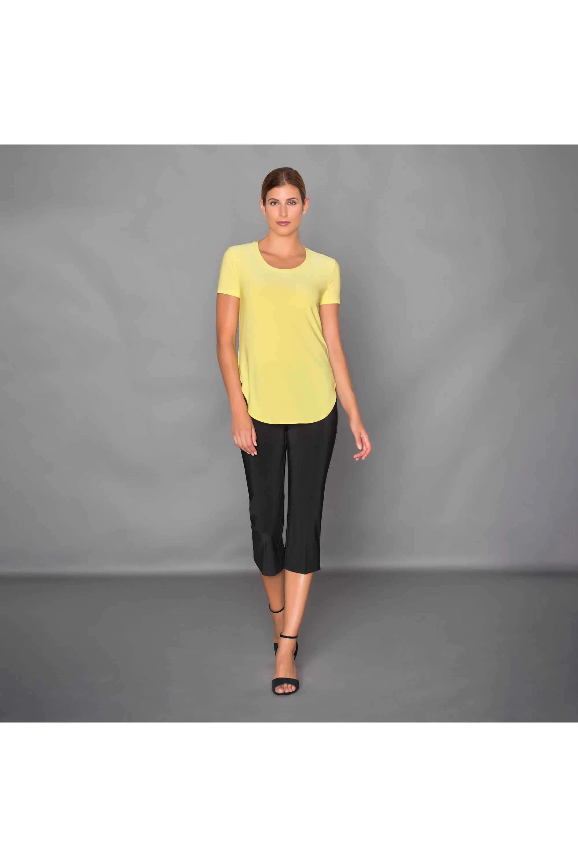 Joseph Ribkoff Rounded Hem Tunic Tee - Style 183220