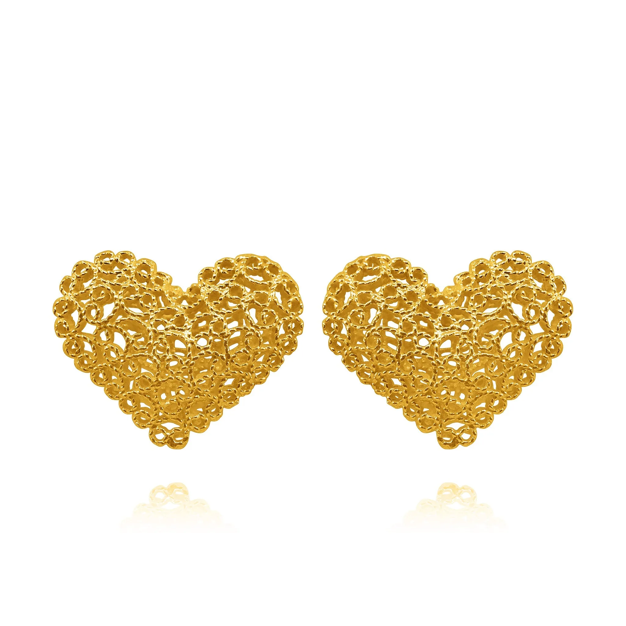 KATE HEART GOLD SET