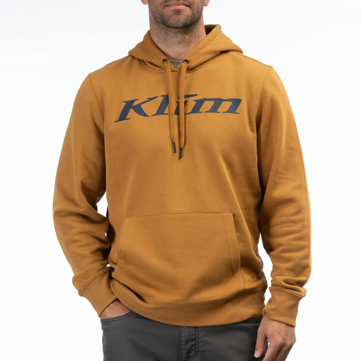 Klim Men's Pullover Hoody Golden Brown/Dress Blues