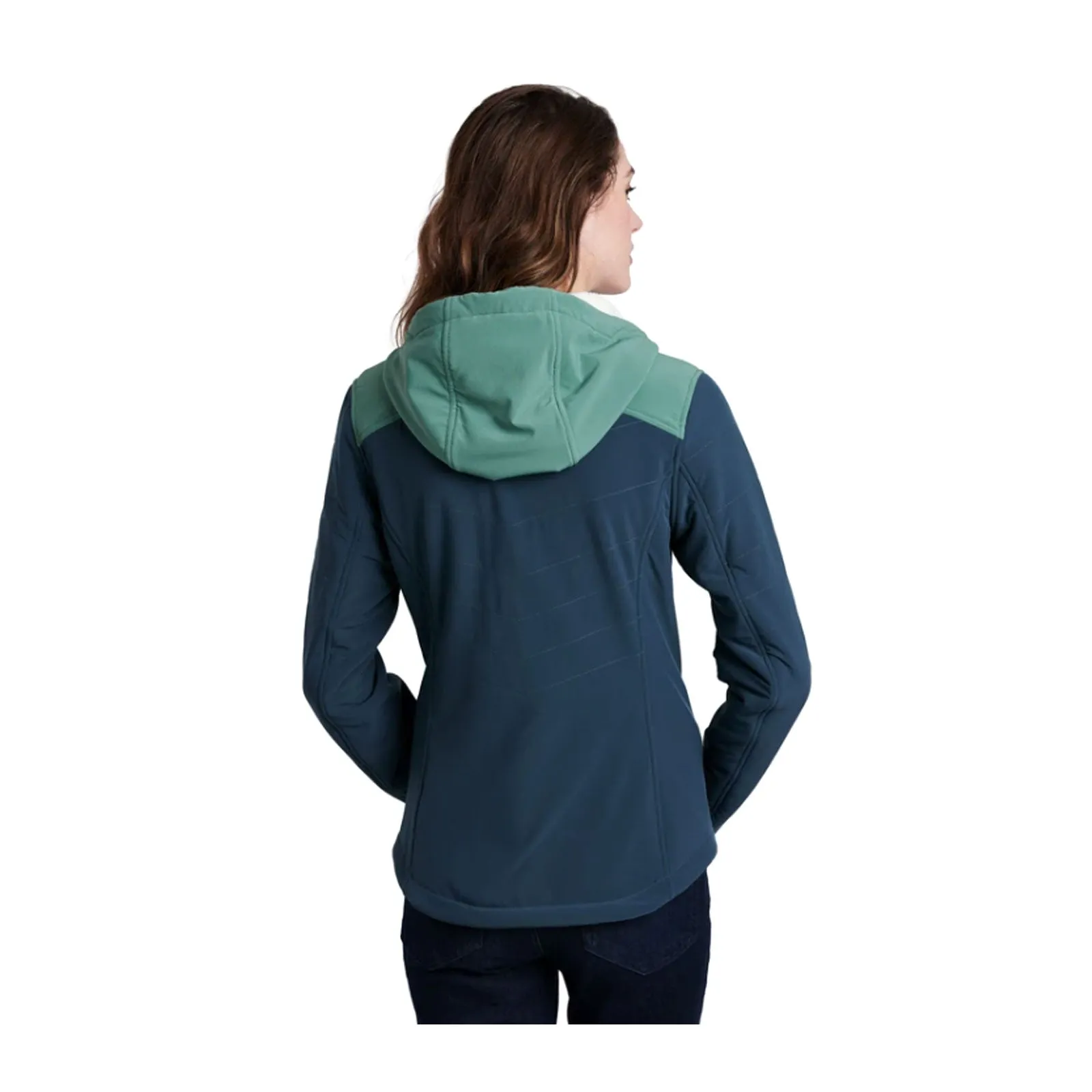 Kuhl Aero Fleece Hoody (Women) - Wildwood/Evergreen