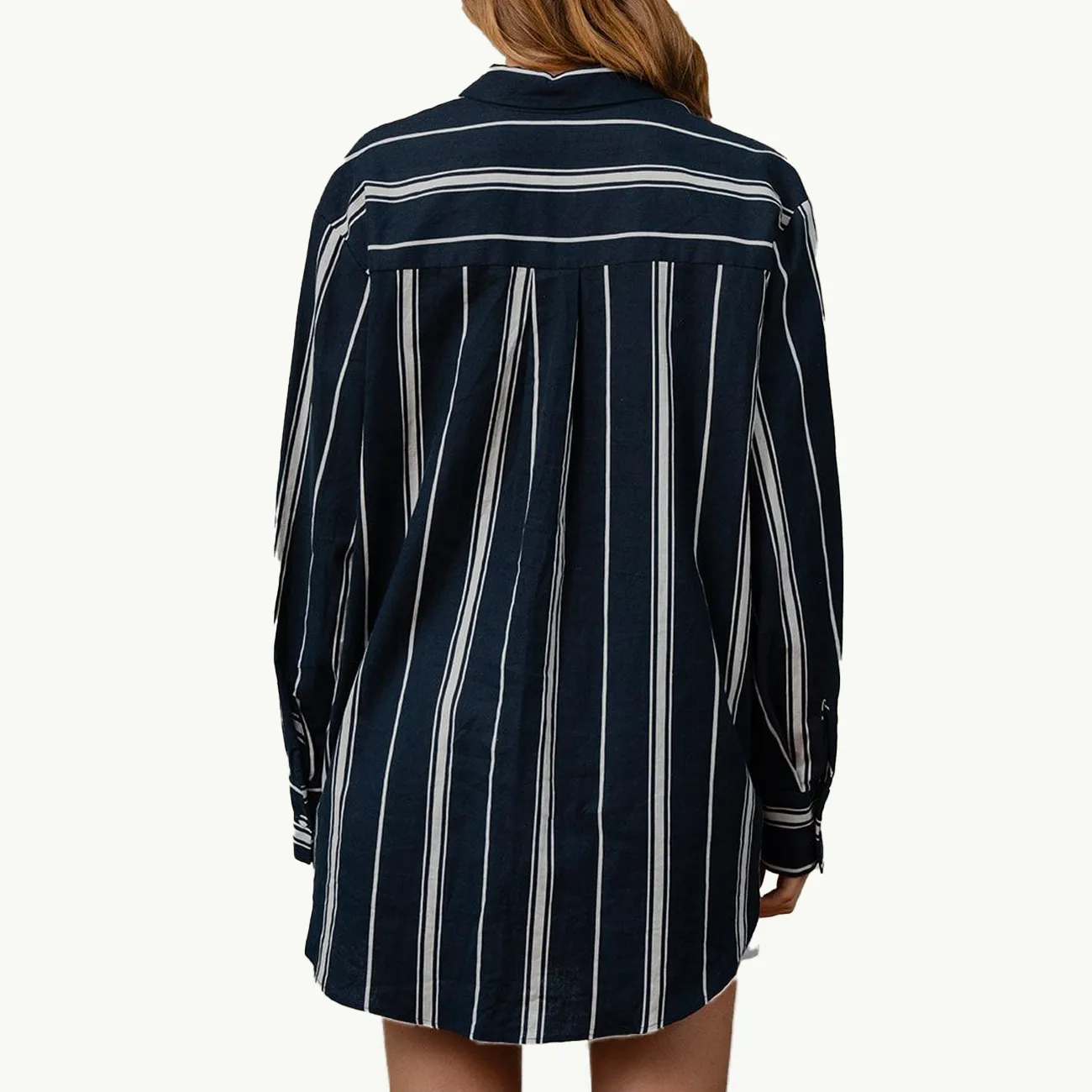 Loveshack Shirt - Navy Stripe