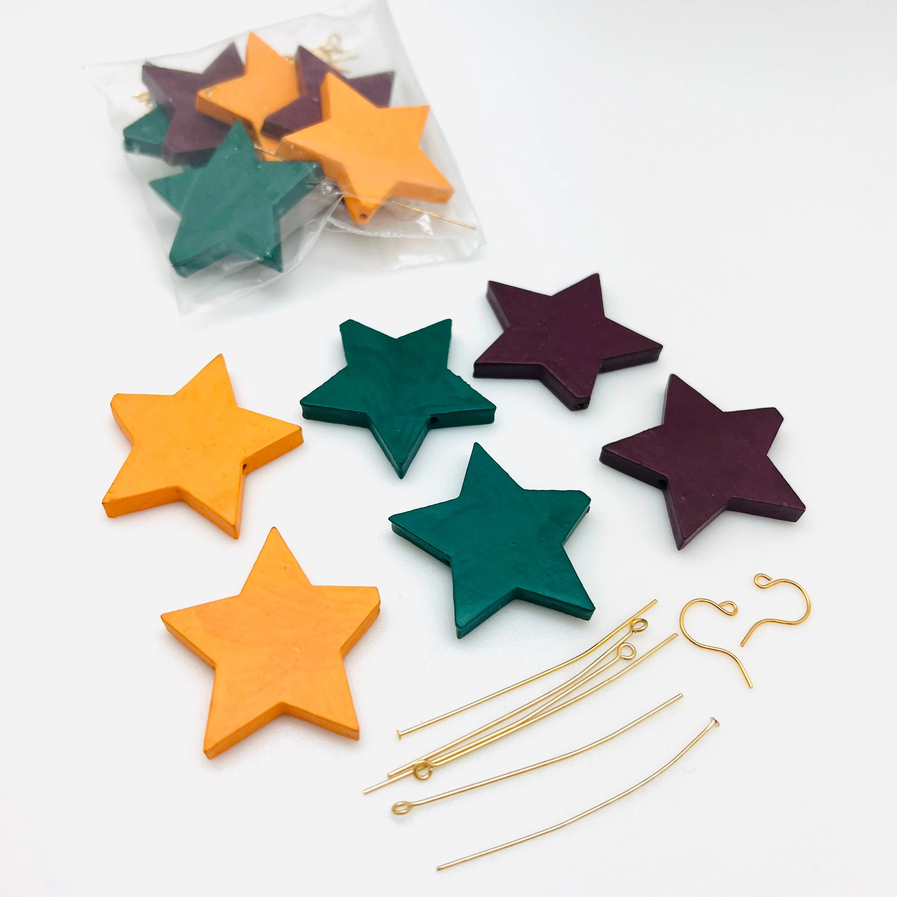 Mardi Gras Star Earring Kit