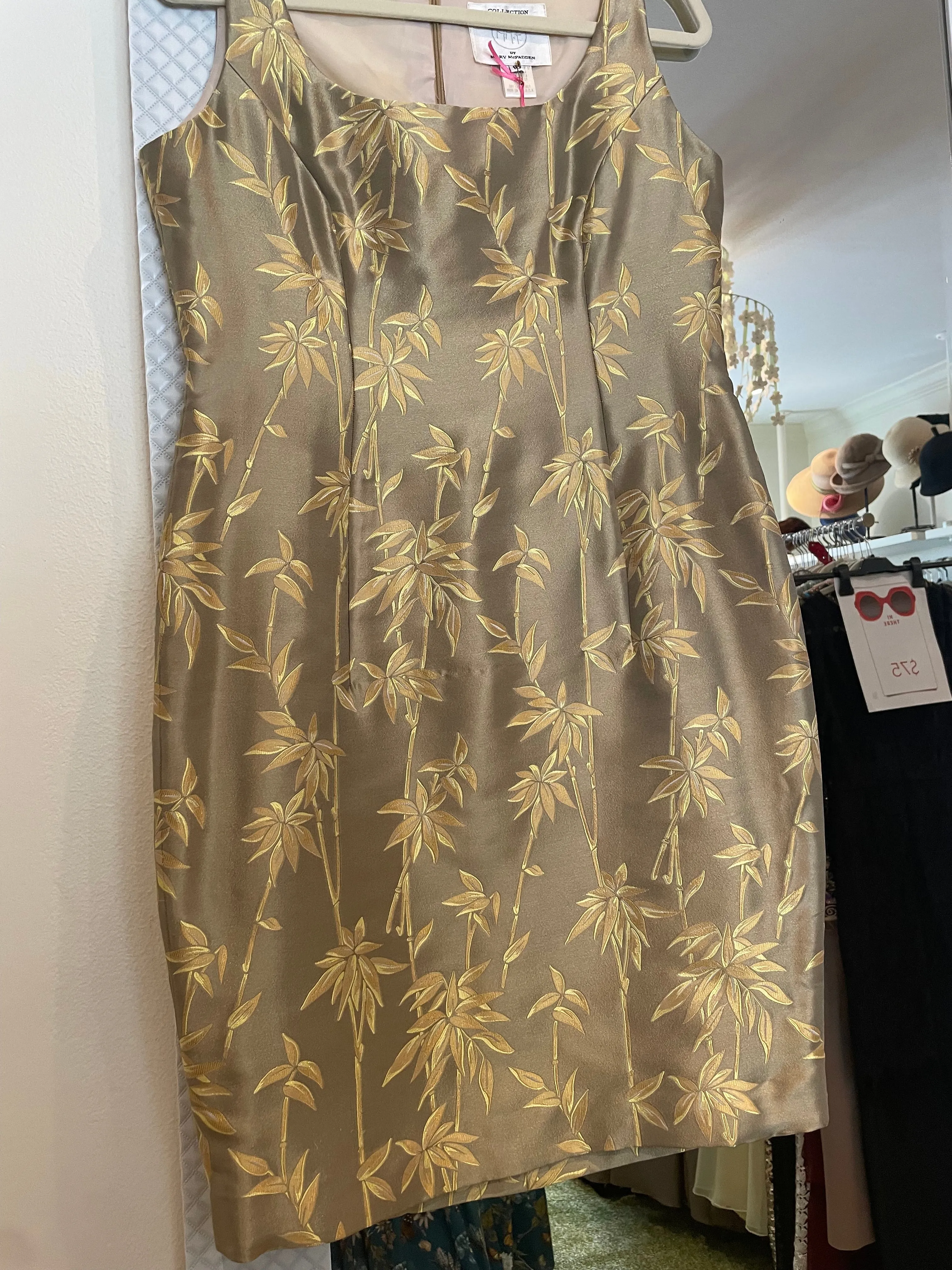 Mary McFadden Silk Blend Dress