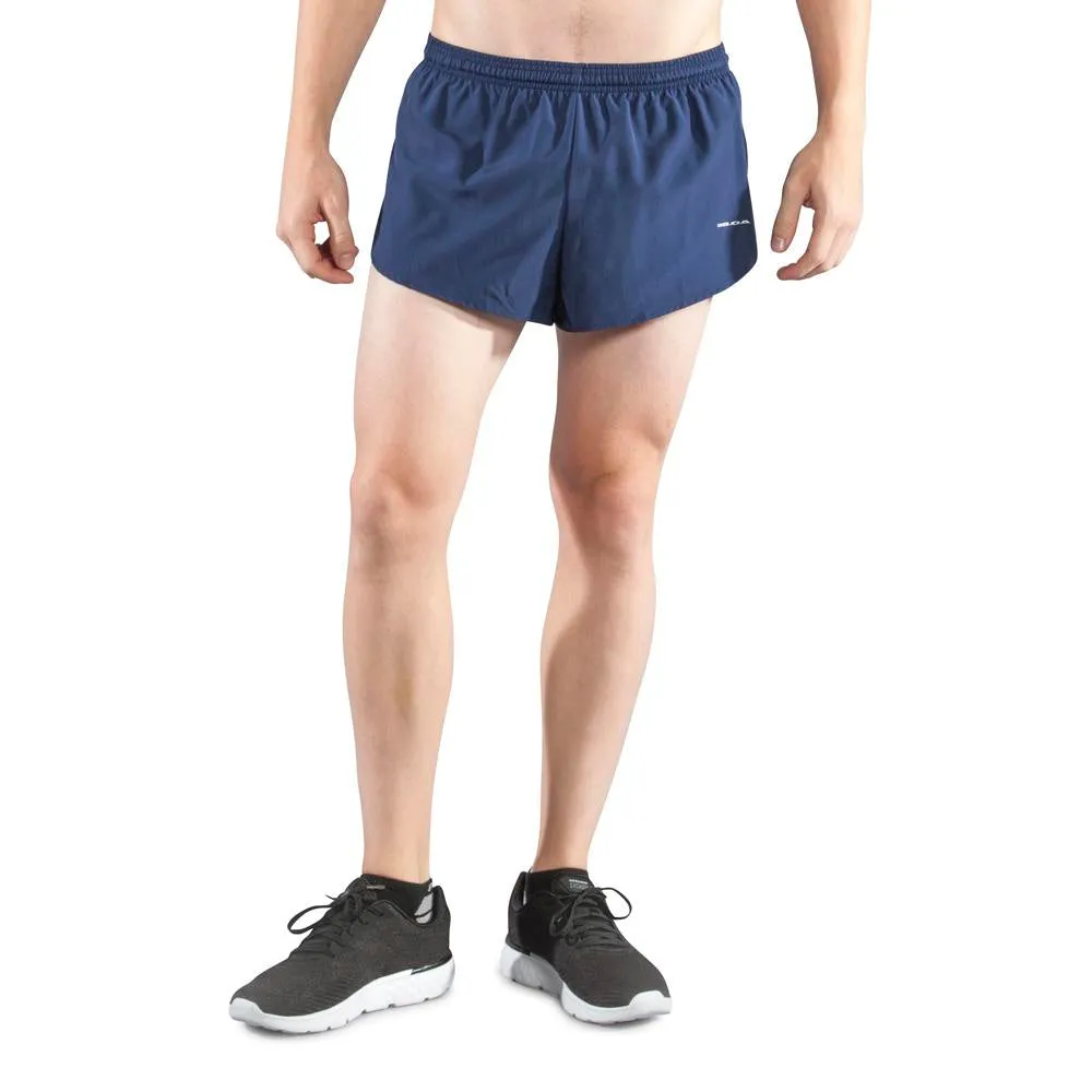 Men's 1" Elite Split Shorts- Navy