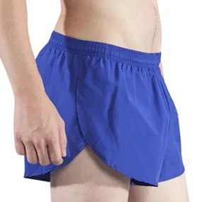 Men's 1" Elite Split Shorts- Royal